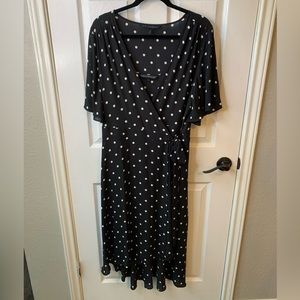 White House Black Market Polka Dot Dress